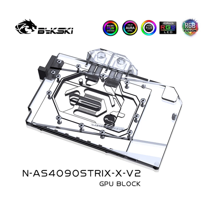 Bykski GPU Block Use for ASUS  - đánh giá và giá Rtx 4090 Water Block
