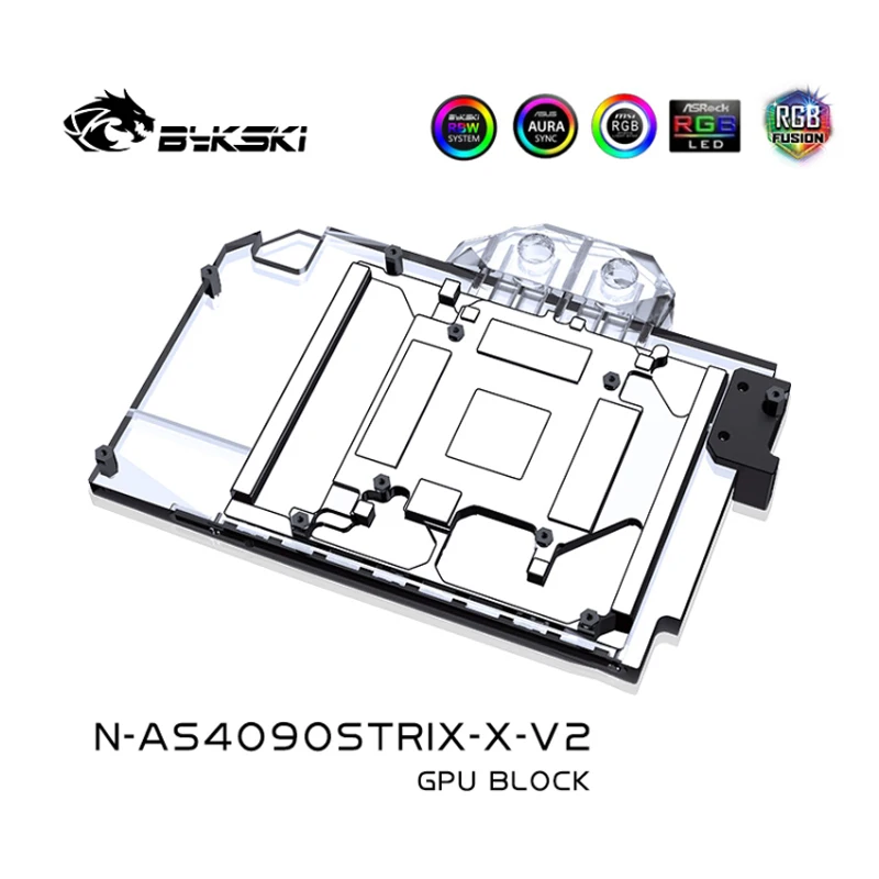 Bykski GPU Block Use for ASUS  - đánh giá và giá Rtx 4090 Water Block