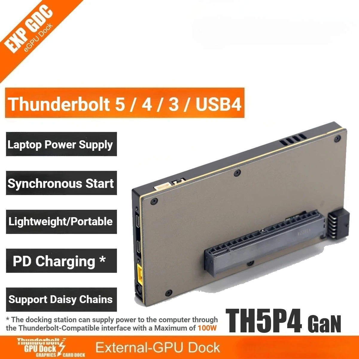 TH5P4GaN Laptop Thunderbolt 5/ - đánh giá và giá Gpu External Dock Egpu Thunderbolt 4