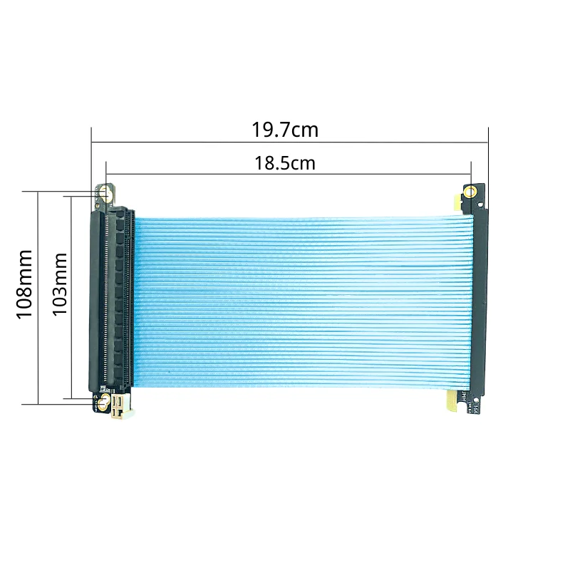 Dual Reverse Pcie 4.0 Riser Ca - đánh giá và giá Itx Gpu Riser Pcie 4.0 16X