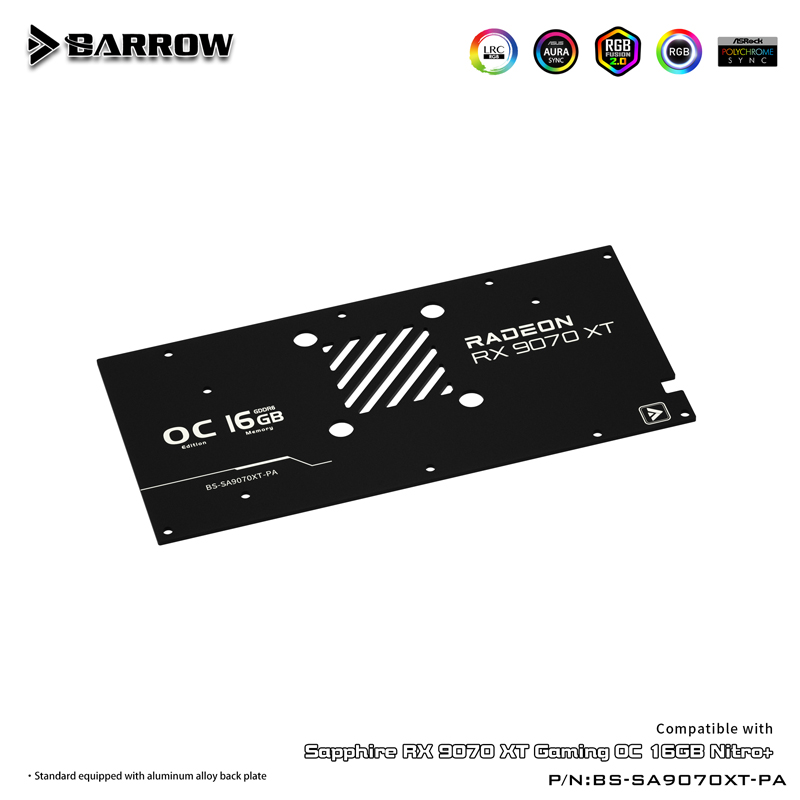 GPU Water Block For SAPPHIRE R - đánh giá và giá Rx 9070 16Gb