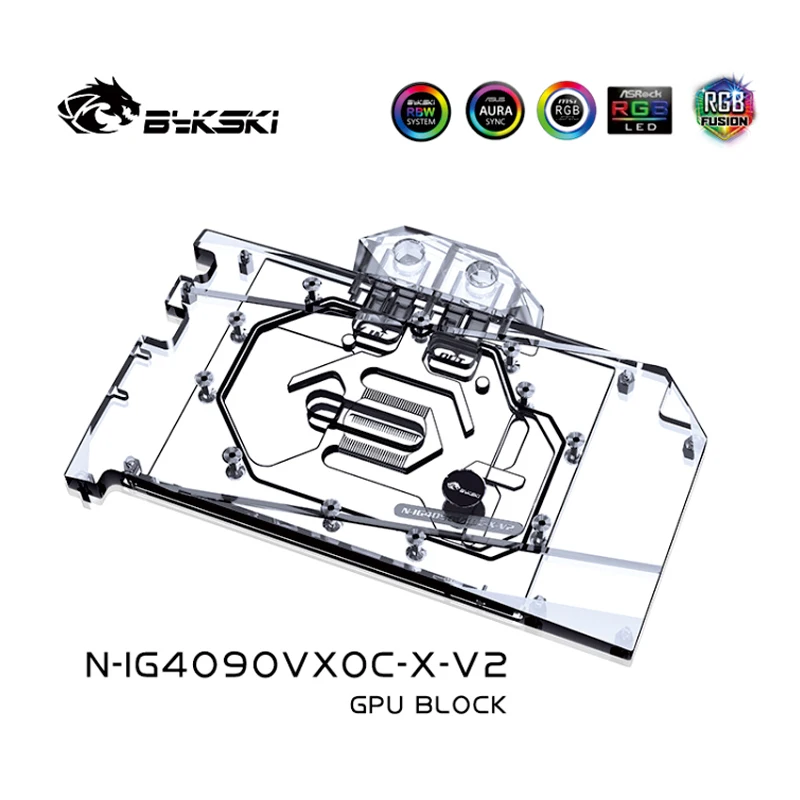Bykski Water Block for Colorfu - đánh giá và giá Rtx 4090 Water Block