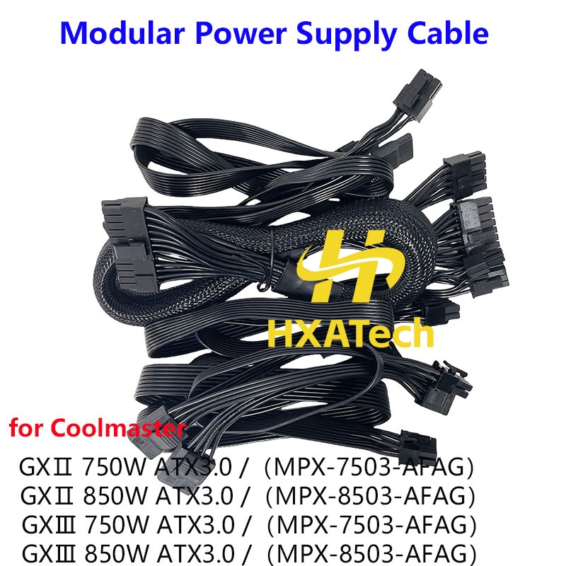 HXATech- 12VHPWR 16pin CPU 8pi - đánh giá và giá Dual 8Pin To 16Pin 12Vhpwr Cable